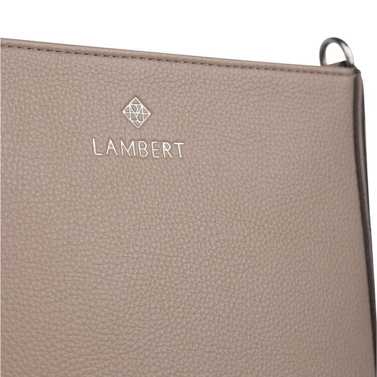 LAMBERT | Le Natalia - Sac bandoulière en cuir vegan - Terra
