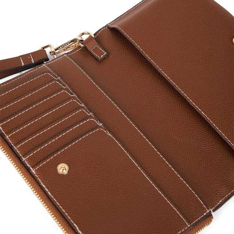 LAMBERT | Le Quinn - Portefeuille en cuir vegan - Hazelnut