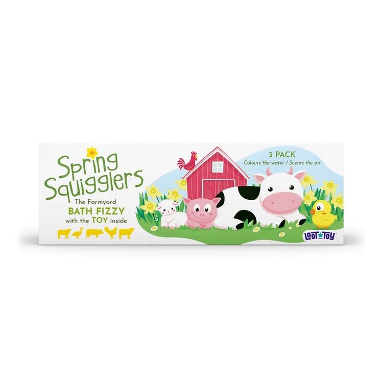 LOOT TOY | Squigglers Printaniers la Ferme - Édition Limitée