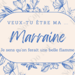 BEBE MEGHAN | Bougie de Cire de Soja - Annonce marraine #7 - 8 oz