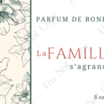 BEBE MEGHAN | Bougie de Cire de Soja - Naissance #28 - 8 oz