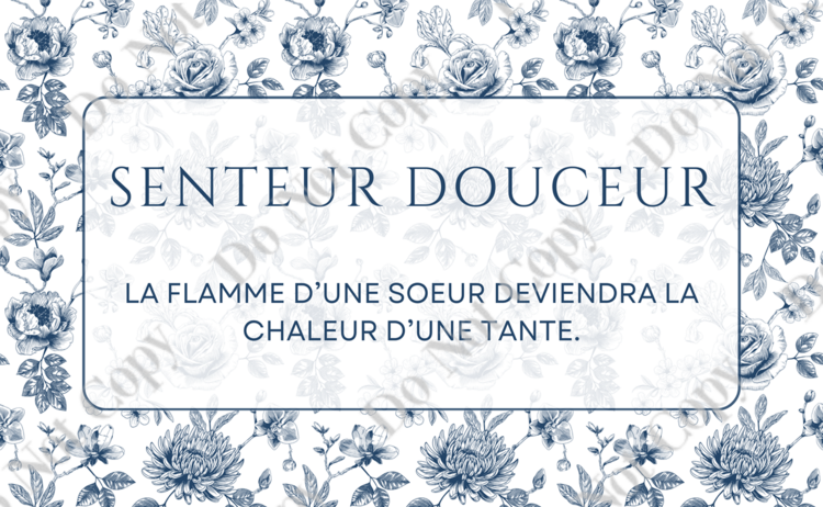 BEBE MEGHAN | Bougie de Cire de Soja - Futur tatie #35 - 8 oz