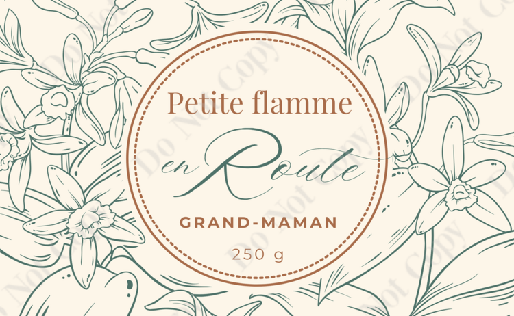 BEBE MEGHAN | Bougie de Cire de Soja - Grand-maman #34 - 8 oz