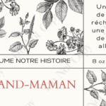 BEBE MEGHAN | Bougie de Cire de Soja - Grand-maman #32 - 8 oz