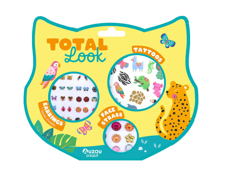 AUZOU | Mes P'tits Tattoos - Total look animaux