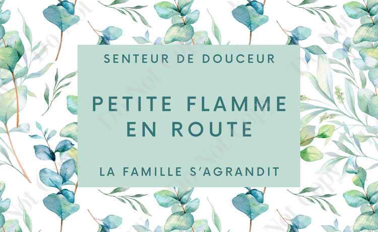 BEBE MEGHAN | Bougie de Cire de Soja - La famille s'agrandit #22 - 8 oz