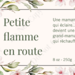 BEBE MEGHAN | Bougie de Cire de Soja - Grand-maman #13 - 8 oz