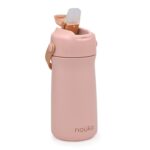 NOÜKA | Bouteille en Acier Inoxydable 12 oz - Rose