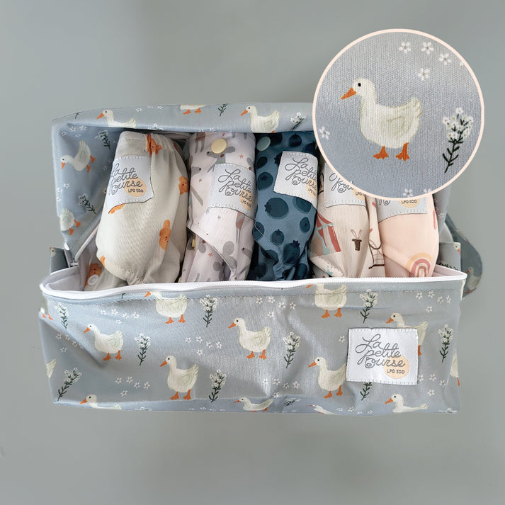 LA PETITE OURSE | Sac de Rangement Pod - Canard