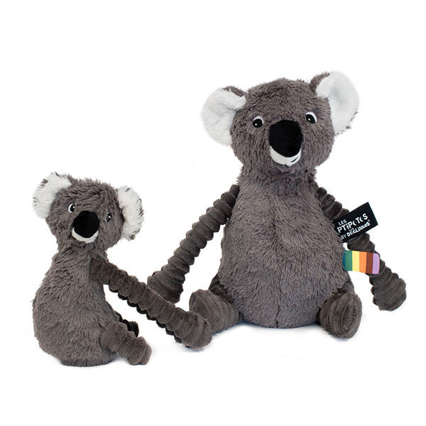 LES DÉGLINGOS | Les Ptipotos - Maman et bébé, Trankilou le koala - Gris