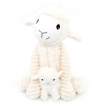 LES DÉGLINGOS | Les Ptipotos - Maman et bébé, Olou le mouton - Blanc