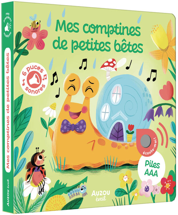 AUZOU | Mes comptines de petites bêtes
