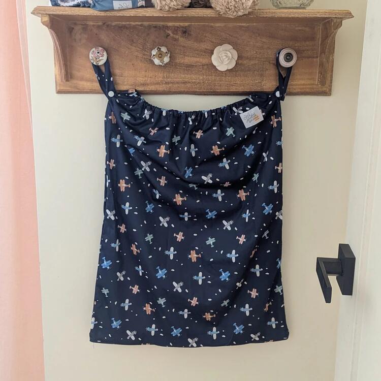 LA PETITE OURSE | Sac pour Couches Souillées de Luxe - Avion