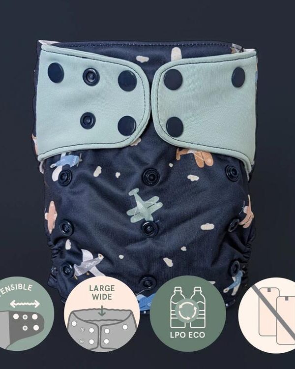 LA PETITE OURSE | Évolution - Couche à Poche - Avion *sans insert*