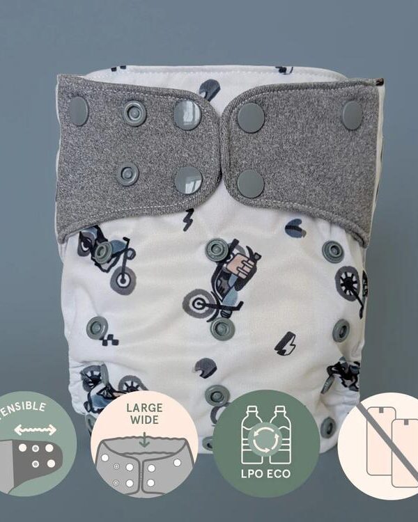 LA PETITE OURSE | Évolution - Couche à Poche - Moto *sans insert*