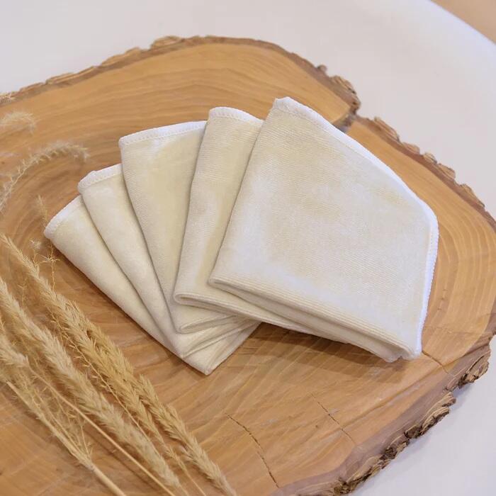 LA PETITE OURSE | Lingettes Lavables - Paquet de 5