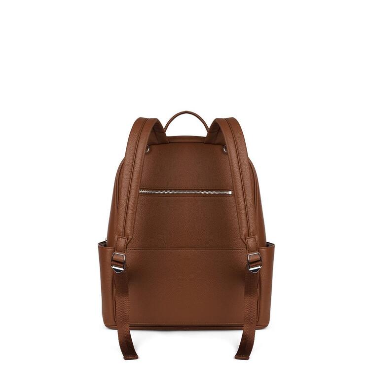 LAMBERT | Le Vicky - Sac à couches en cuir vegan - Hazelnut