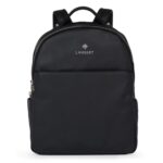 LAMBERT | Le Charlotte - Sac à dos en cuir vegan - Noir