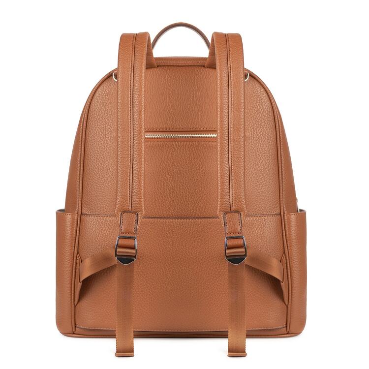 LAMBERT | Le Vicky - Sac à couches en cuir vegan - Affogato