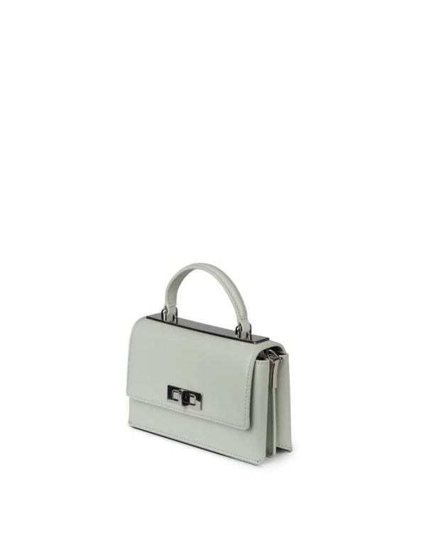 LAMBERT | Le Simone - Sac à main en cuir vegan - Martini