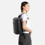 LAMBERT | Le Mia - Sac à couches en cuir vegan - Noir