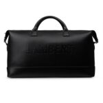 LAMBERT | Le June - Sac de voyage fourre-tout en cuir vegan - Noir