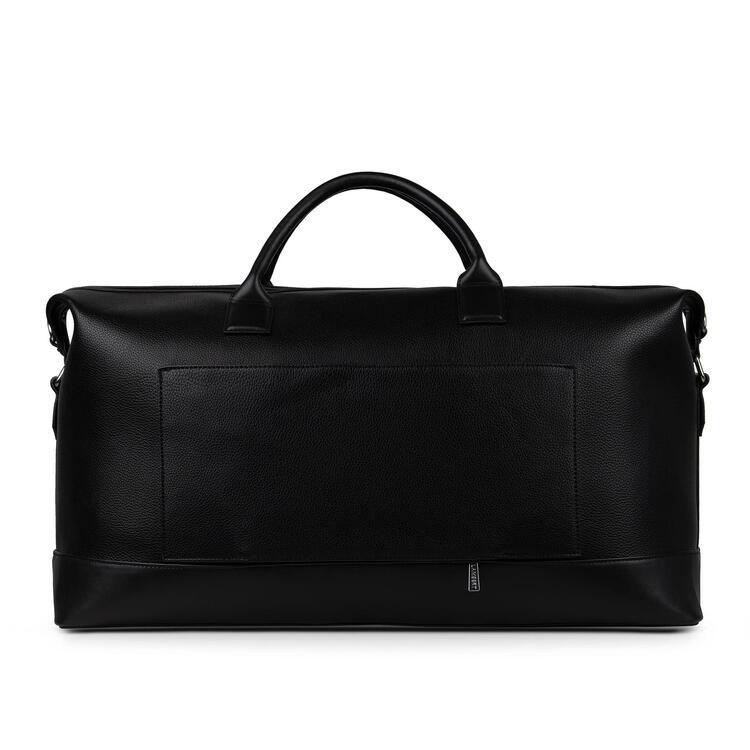 LAMBERT | Le June - Sac de voyage fourre-tout en cuir vegan - Noir