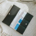 MINI TOTEM | Protège-Carnet Aimée - Cuir noir