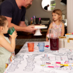 BIMOO | Nappe à Colorier - Anniversaire - 45x45