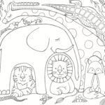 FUNNY MAT | Casse-Tête à Colorier - Animaux