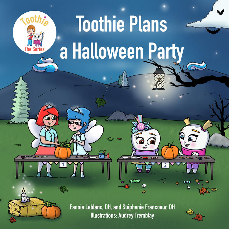 DENTINE | Book - Toothie Plans a Halloween Party