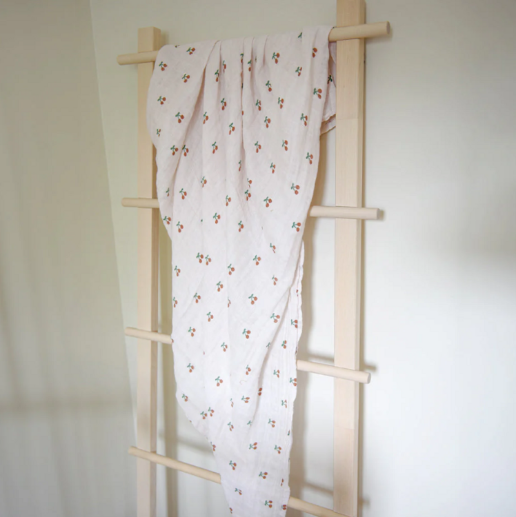 LA PETITE OURSE | Mousseline - Cerise
