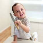 KIDDIKUTTER | Couteau Sécuritaire en Bois pour Enfant