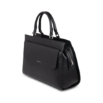 LAMBERT | Le Kiara - Fourre-tout 2-en-1 en cuir vegan - Noir
