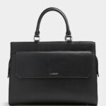 LAMBERT | Le Kiara - Fourre-tout 2-en-1 en cuir vegan - Noir
