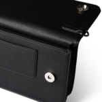 LAMBERT | Le Gabrielle - Sac à main 3-en-1 en cuir vegan dusty - Noir