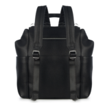 LAMBERT | Le Nala - Sac à couches en cuir vegan - Noir