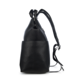 LAMBERT | Le Nala - Sac à couches en cuir vegan - Noir