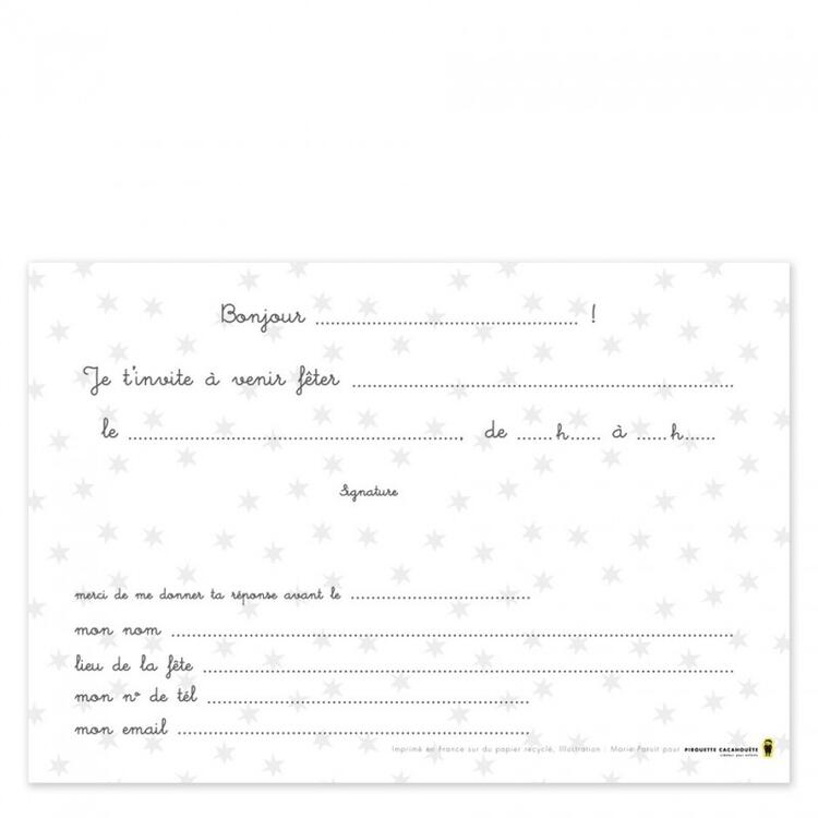 PIROUETTE CACAHOUETE | Cartes d'invitation - dinosaures