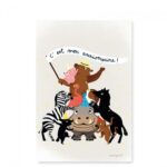 PIROUETTE CACAHOUETE | Cartes d'invitation - Animaux