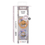 BIBS | Style Colour avec Tétine Ronde - Collection Liberty - June Blossom & Pumpkin (size 1)