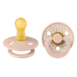 BIBS | Style Colour avec Tétine Ronde - Collection Studio - Jasmine & Blush (size 2)