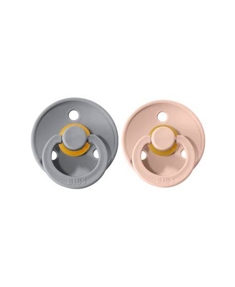 BIBS | Style Colour avec Tétine Ronde - Cloud & blush (size 1)