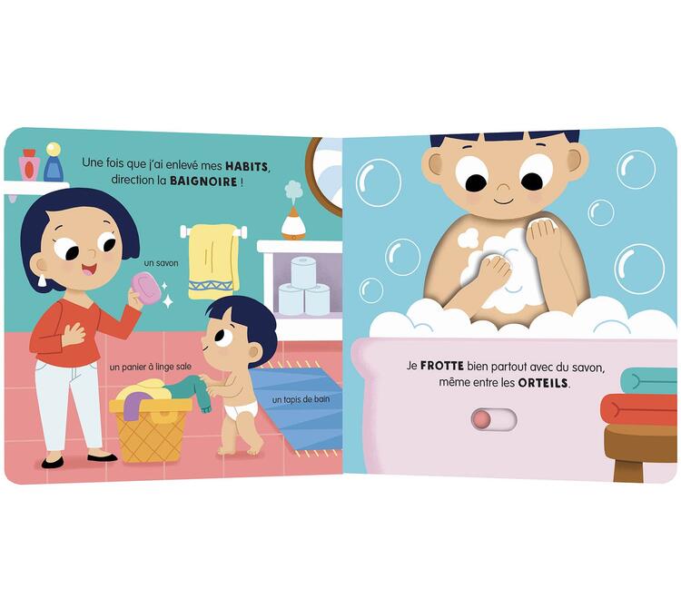 AUZOU | Mon Anim'agier Premiers Apprentissages - Je me lave comme un grand