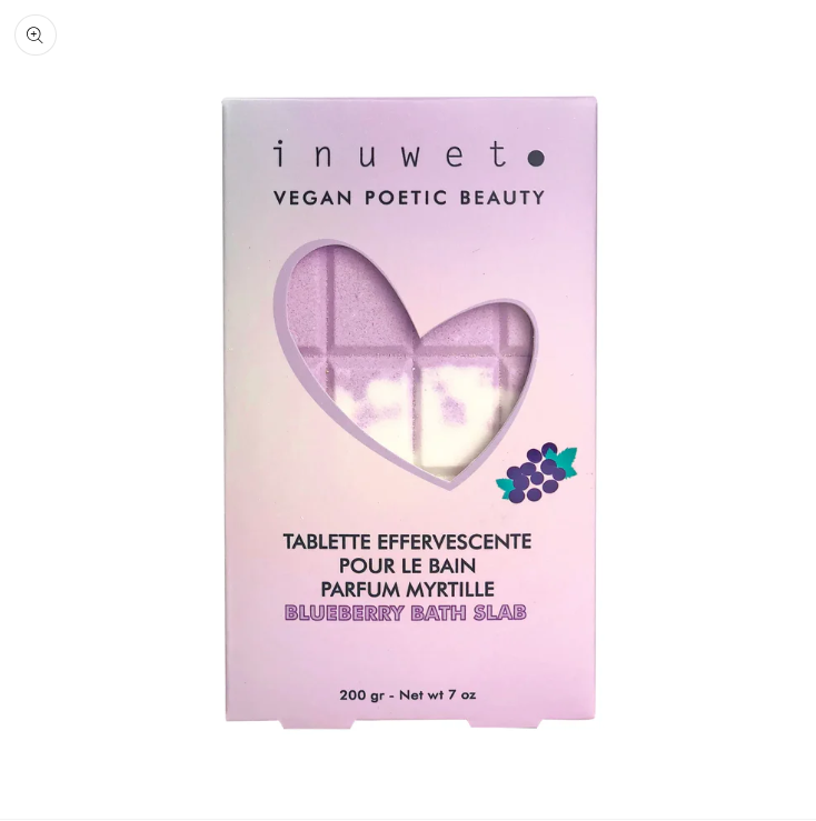 INUWET | Tablette Effervescente - Myrtille