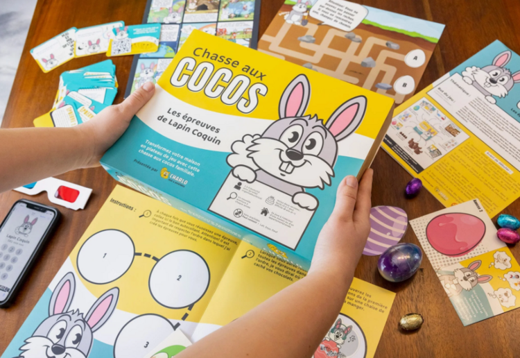 CHARLOJEU | Chasse aux cocos - Les épreuves de lapin coquin