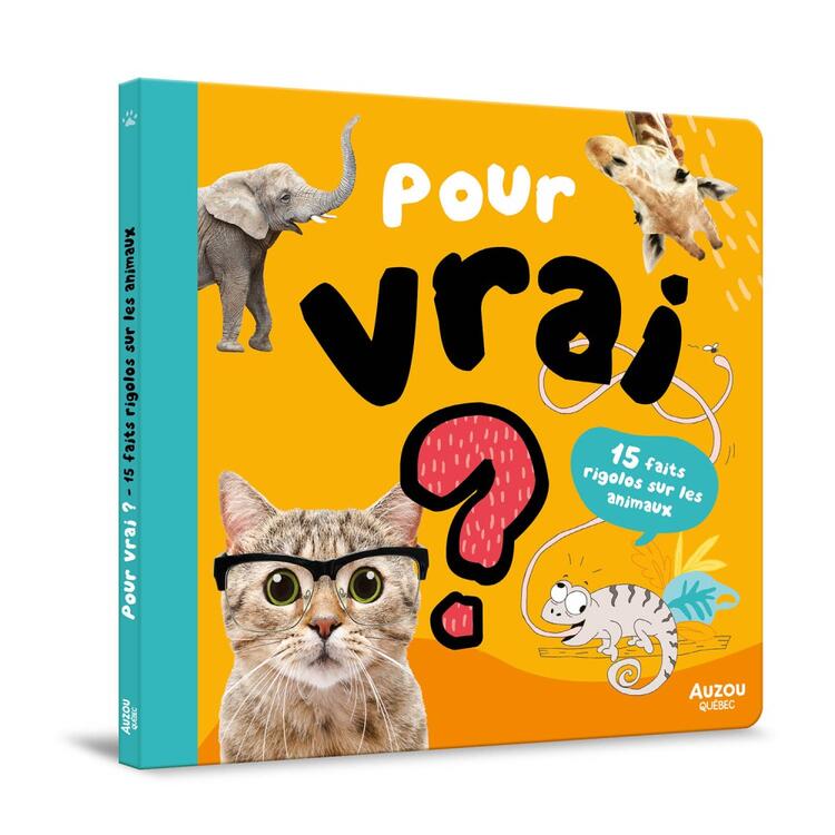 AUZOU | Pour vrai ? 15 faits rigolos sur les animaux