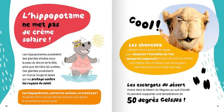 AUZOU | Pour vrai ? 15 faits rigolos sur les animaux