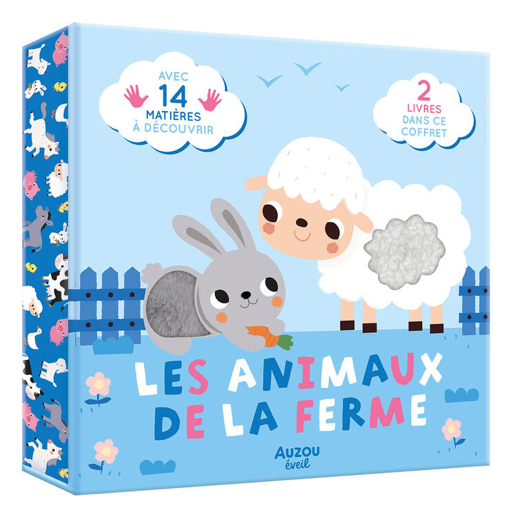 AUZOU | Coffret à Toucher - Les animaux de la ferme