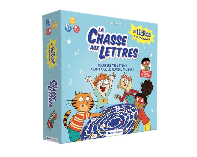 AUZOU | Les Héros de 1re Année - La chasse aux lettres